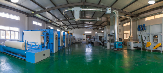 Línea de producción de fieltro de fibra de vidrio que necesita una línea de producción no tejida