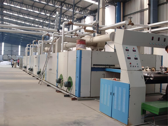 Sustrato de cuero artificial, sustrato de cuero de piso, sustrato de cuero automotriz, línea de producción automática de tela no tejida con aguja