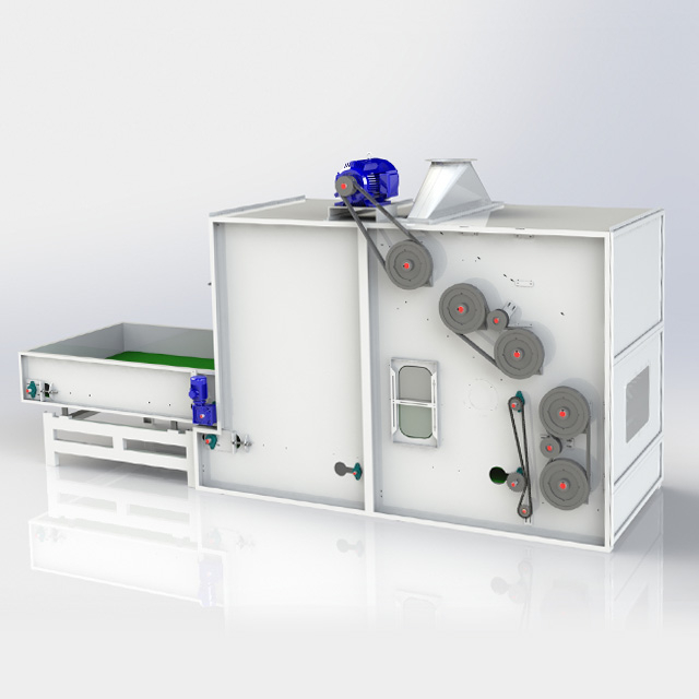 Máquina abridor de balas de mezcla weicheng máquina no tejida