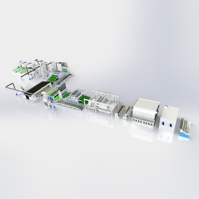 Traje de viaje de máscara facial Línea de producción de alta velocidad